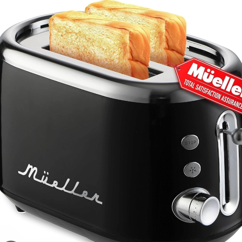 Mueller Black Or White Toaster